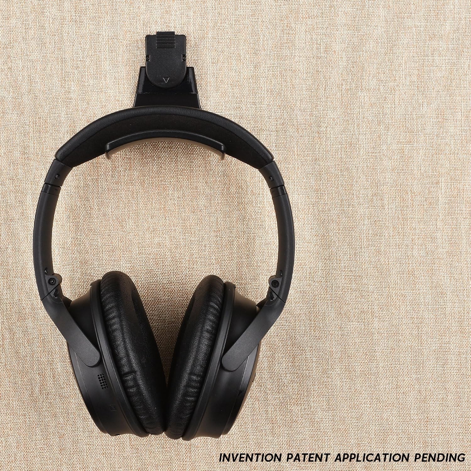 Fabric Wall Headphone Stand for Office, Cubicle Headphone Holder for Work Dec...