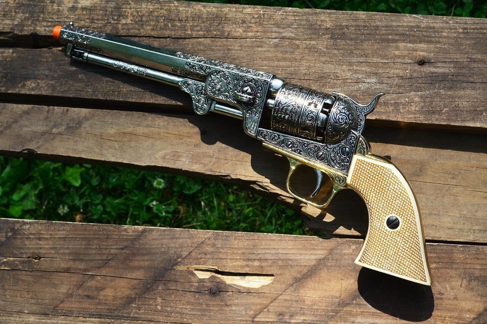 Colt M1851 Navy Revolver Pistol - Civil War - 1851 - Wild West - Denix Replica