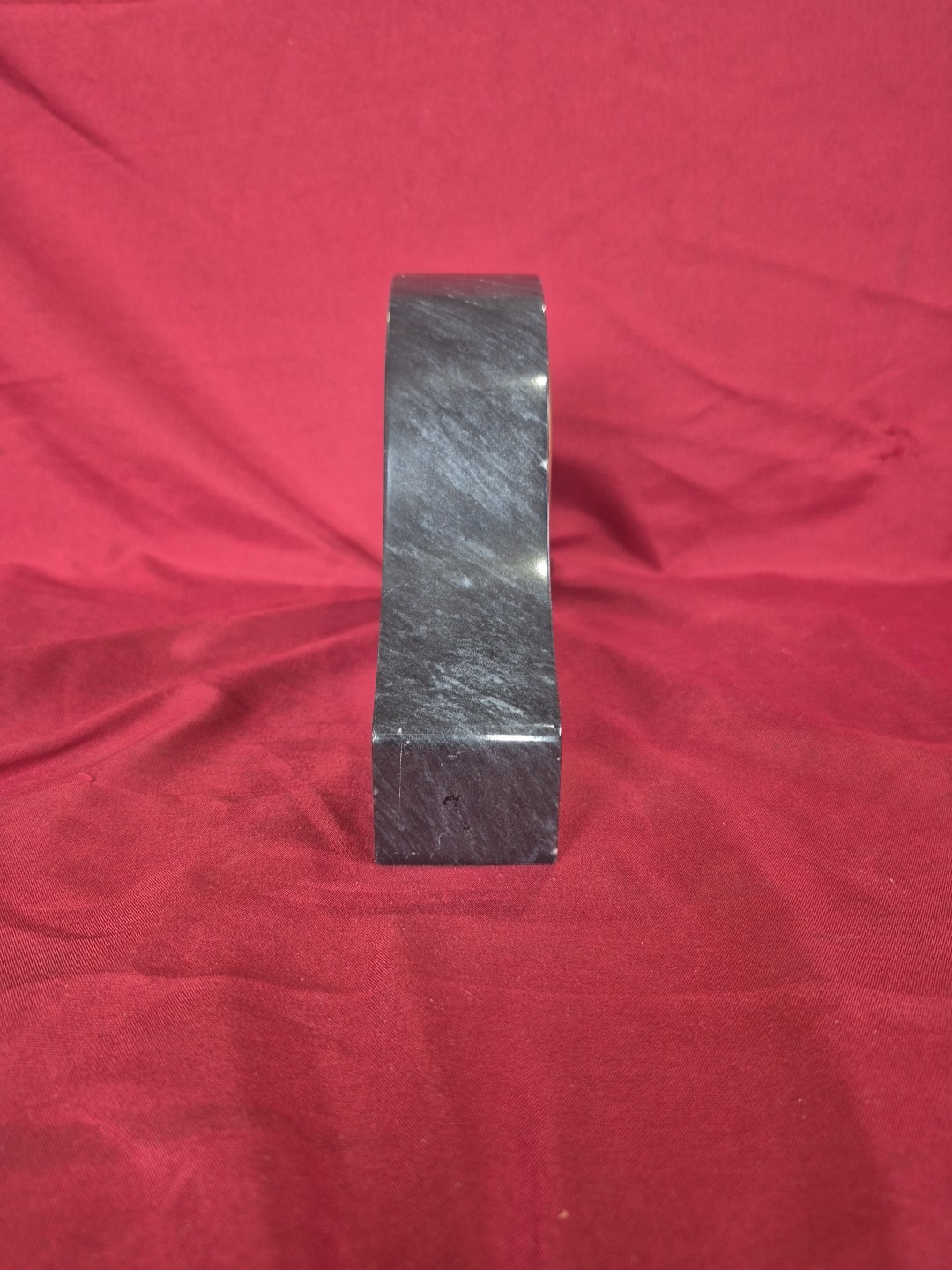 Linden Marble Desk Clock