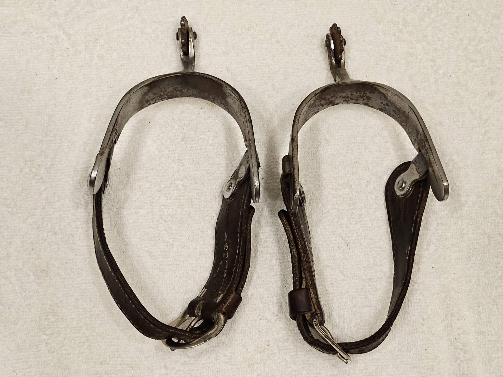 Vintage EF Blanchard No 2 Style Spurs Cowboy Western