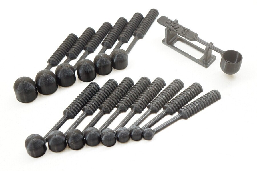 Pistol Powder Measure Reloading Kit 0.5cc - 4.3cc Spoon Scoop Dippers For Lee