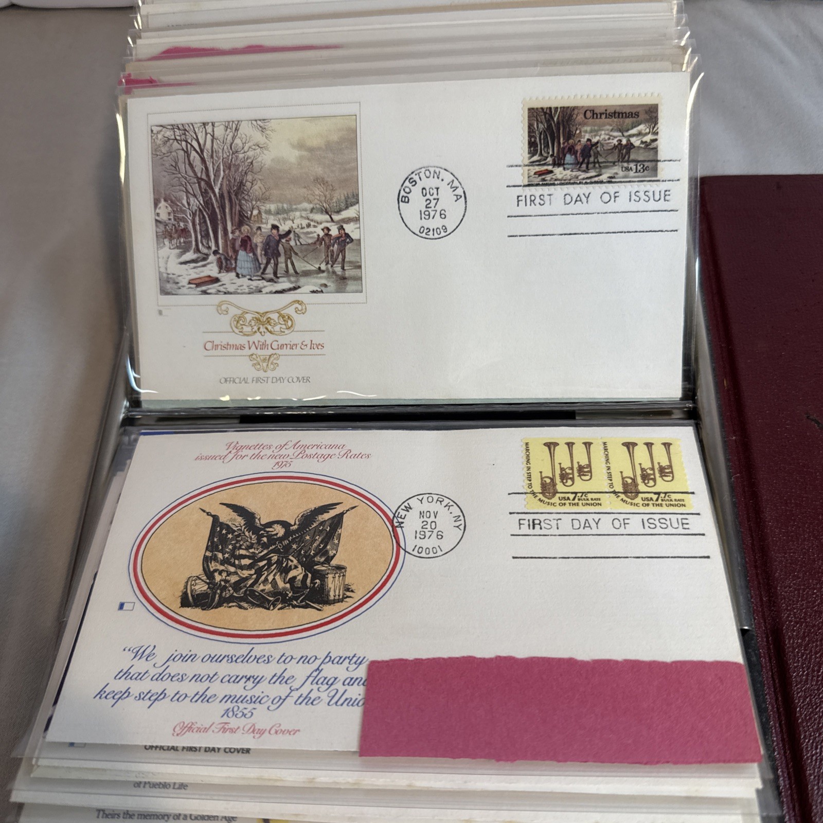 First Day Issue Envelopes With Stamps 1962-1978 Over 90+ Envelopes