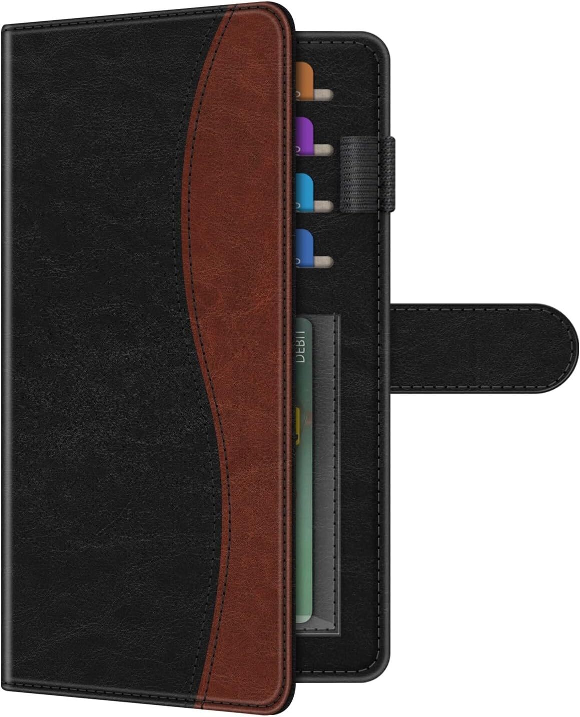 RFID Blocking Checkbook Cover for Personal Checkbook Big Capacity Standard Cover