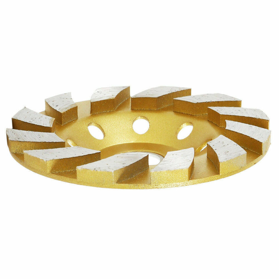 4 inch Diamond Segment Grinding Wheel Disc Grinder Cup Concrete Stone Cut 4" USA