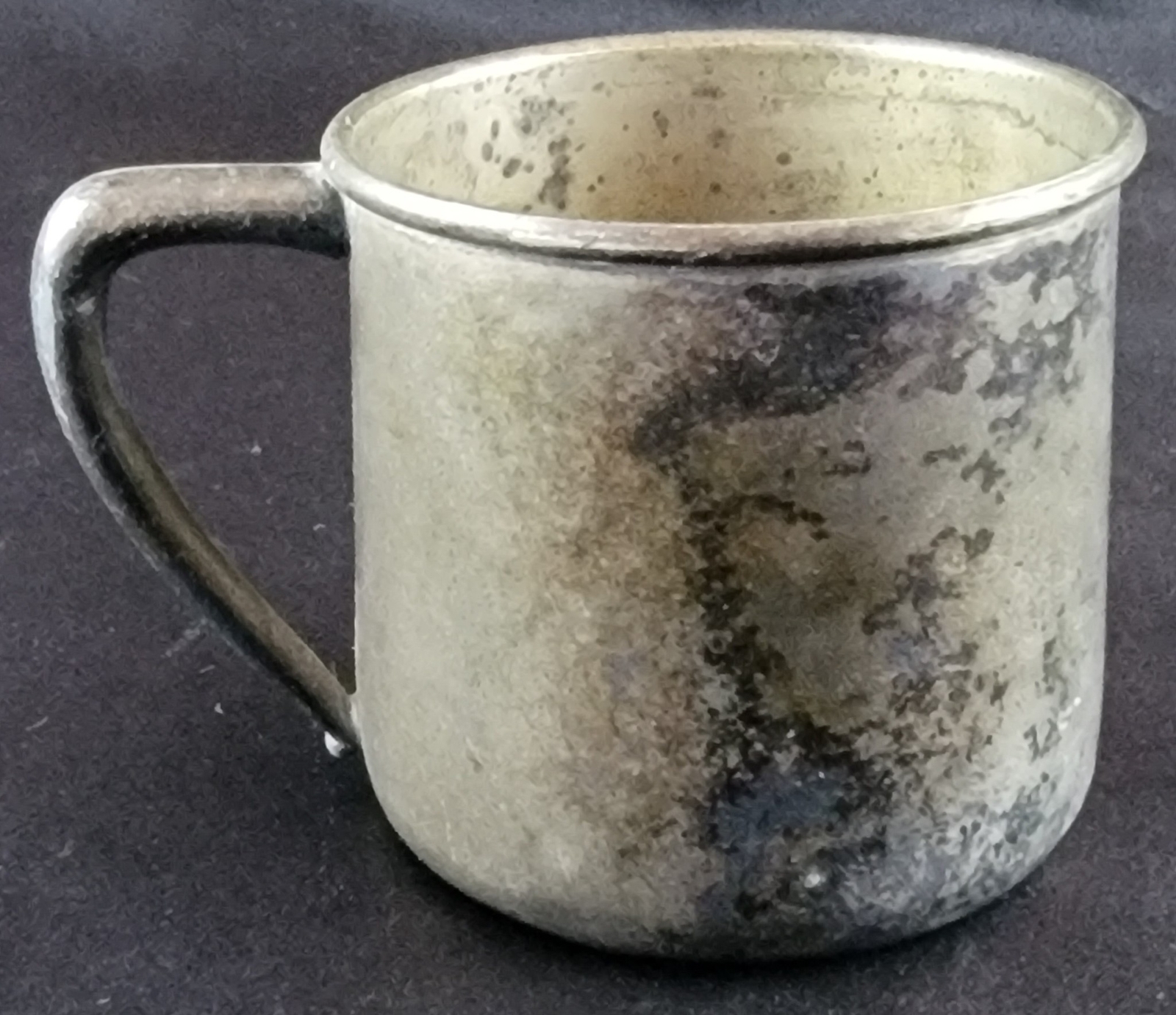 Wm Rogers & Son Child Cup Mug EPNS 1342 Silverplate Baby Cup Antique Small