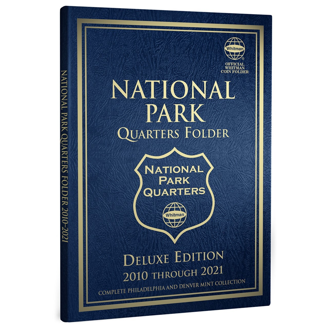 US National Parks Quarters Coin Collection Folder P&D Whitman Deluxe New Album