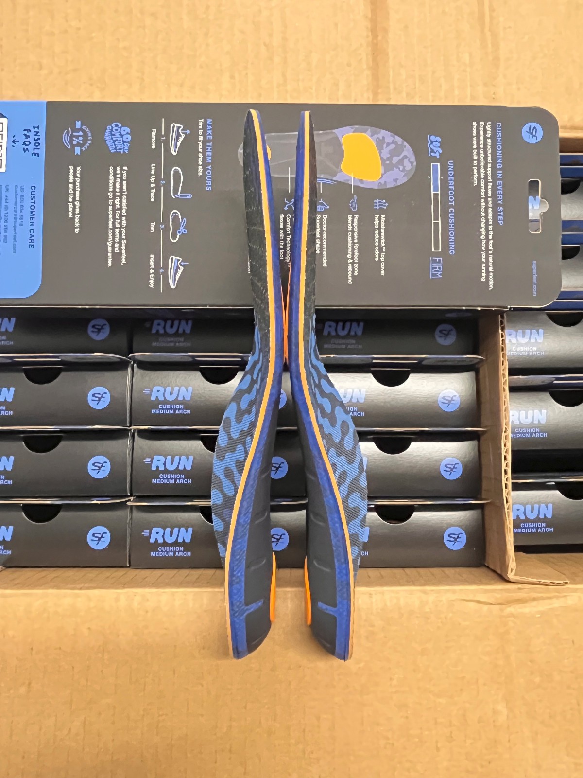 Superfeet RUN SHOE Insoles inserts Various SIZES