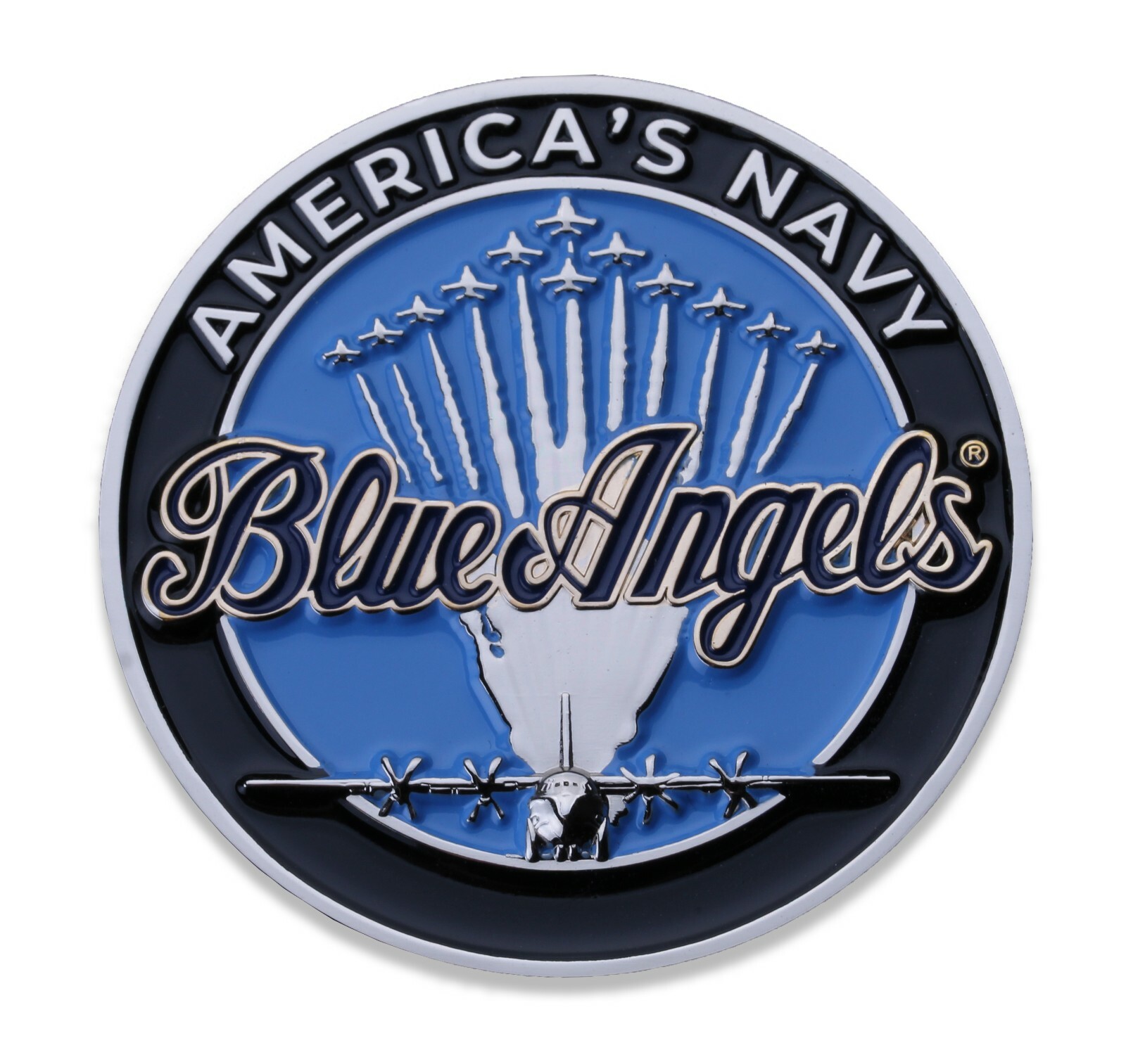 Blue Angels US Navy Flight Demonstration Squadron Challenge Coin