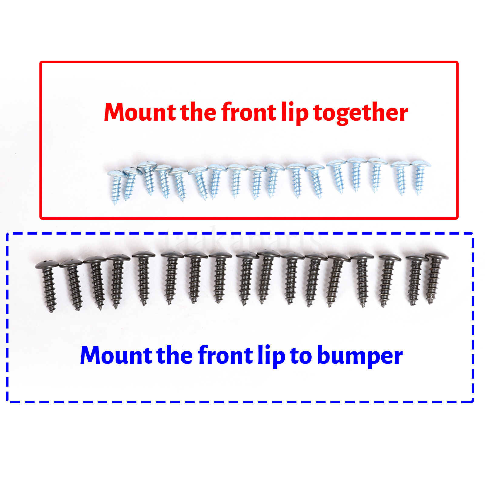 Glossy Black Front Bumper Lip Splitter Spoiler For Honda Accord Sport 18-20