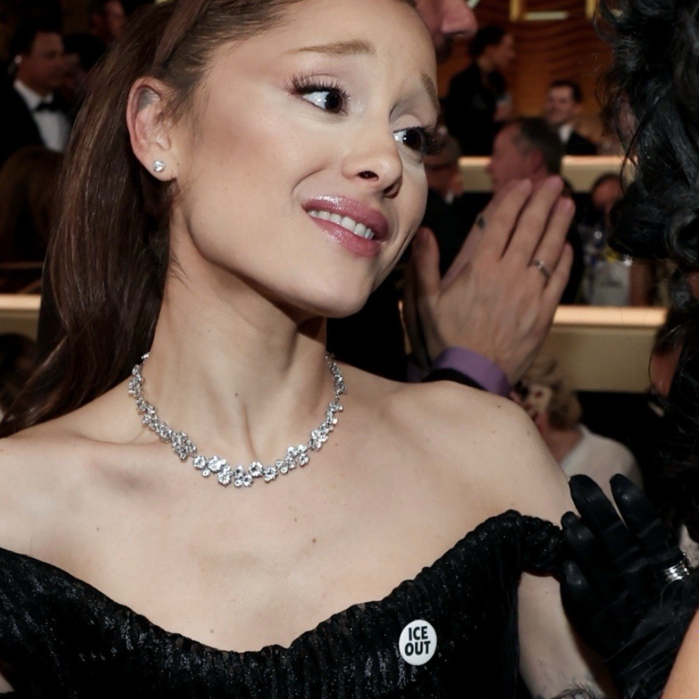 IN HAND ICE OUT PIN Alex Pretti Renee Good Protest Be Good 1.25”