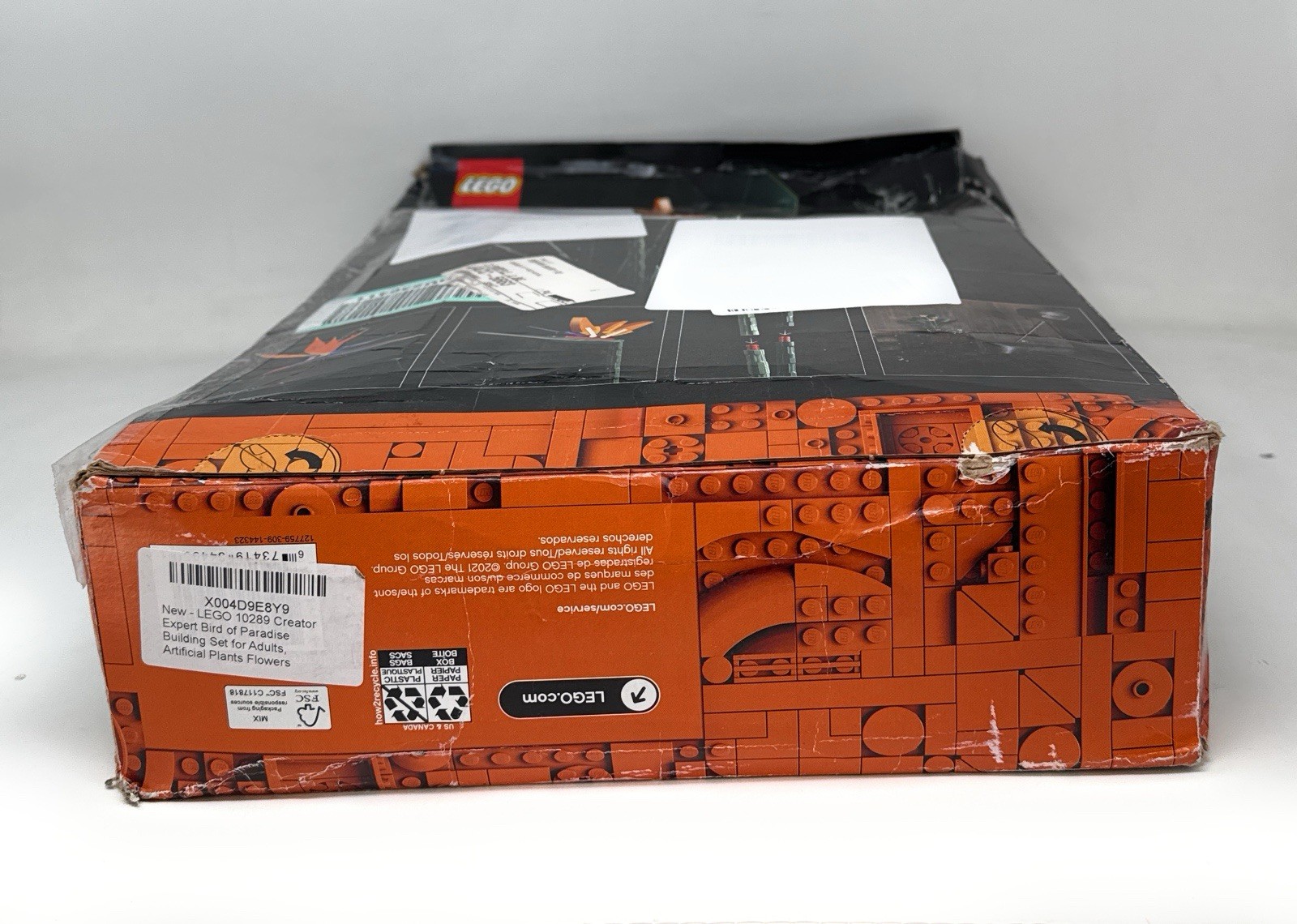 LEGO Botanicals: Bird of Paradise (10289) - Damaged Box - New, SEALED