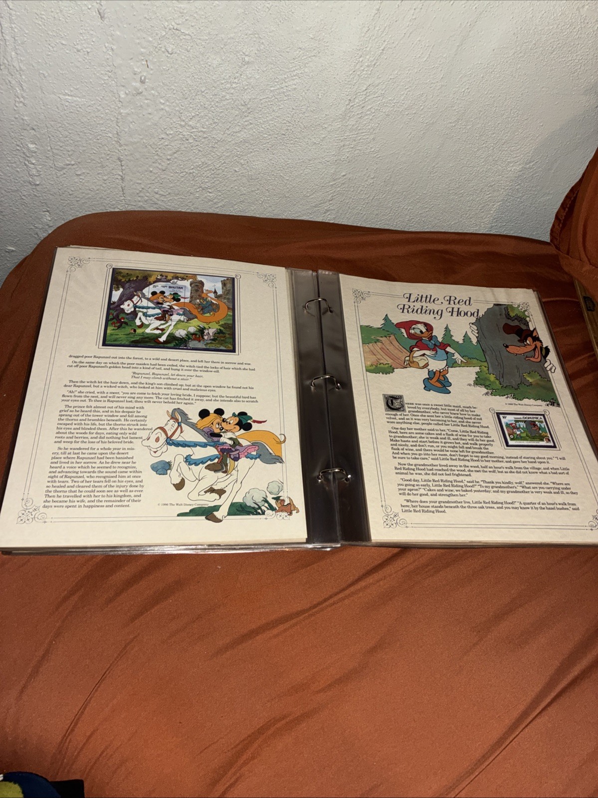 Walt Disney Grimm's Fairy Tales Panel Collection Postal Commemorative Society200