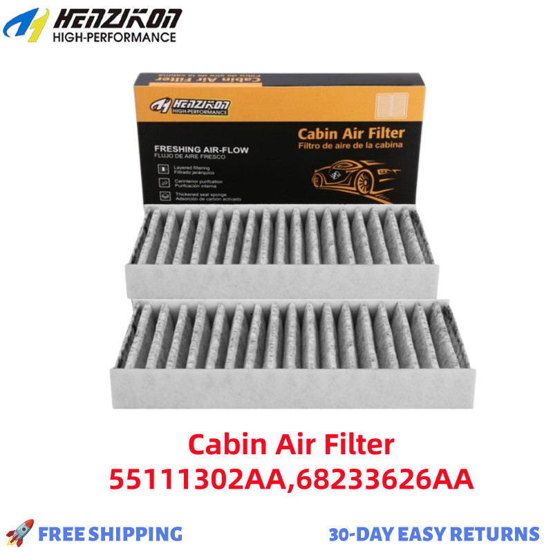 55111302AA Cabin Air Filter FIT 2011 Jeep Wrangler 3.8L 2012-2018 V6 3.6L