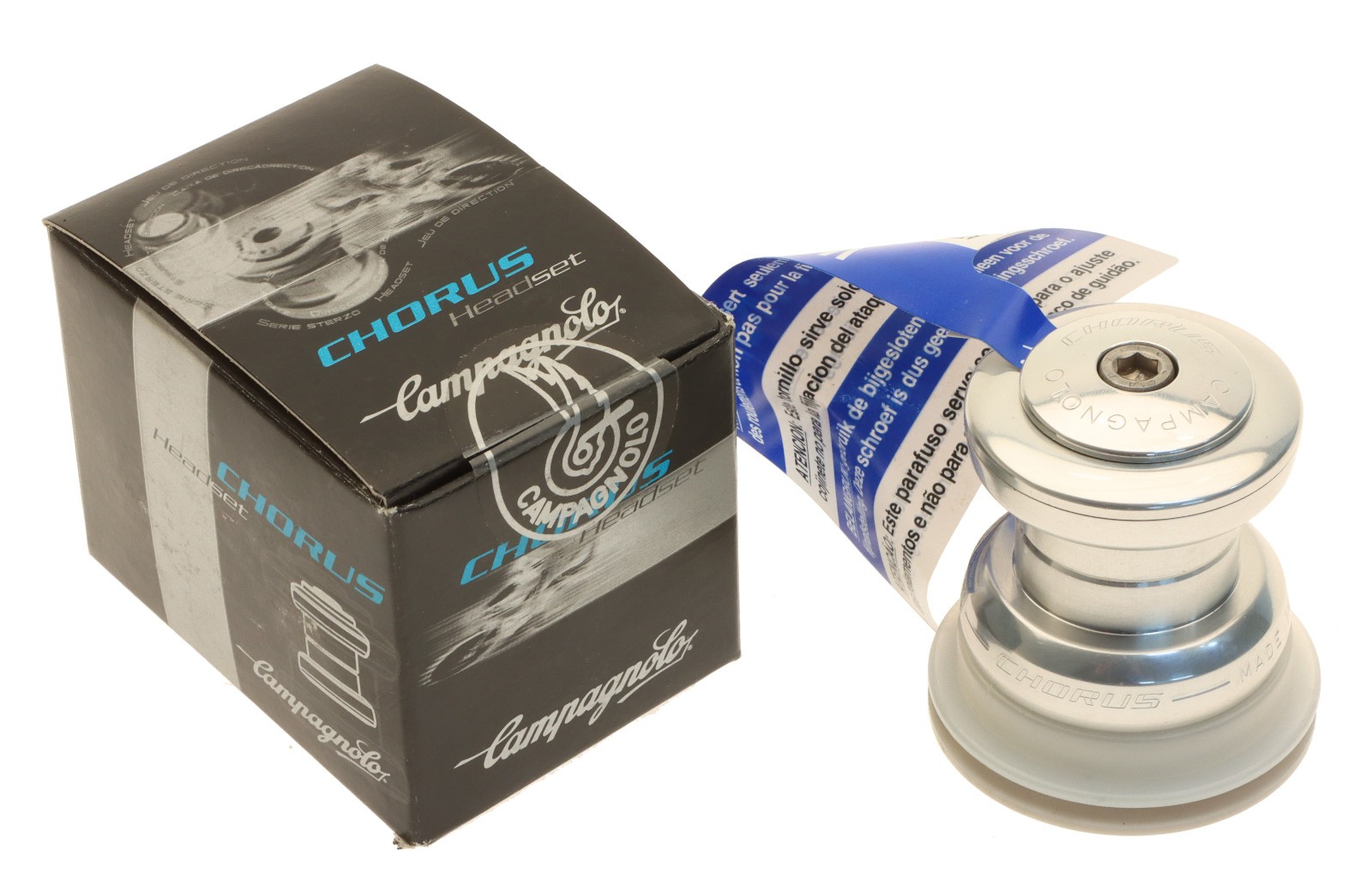 Campagnolo Chorus Headset HS00-CHTH 1" Threadless Silver 2000 NEW NOS
