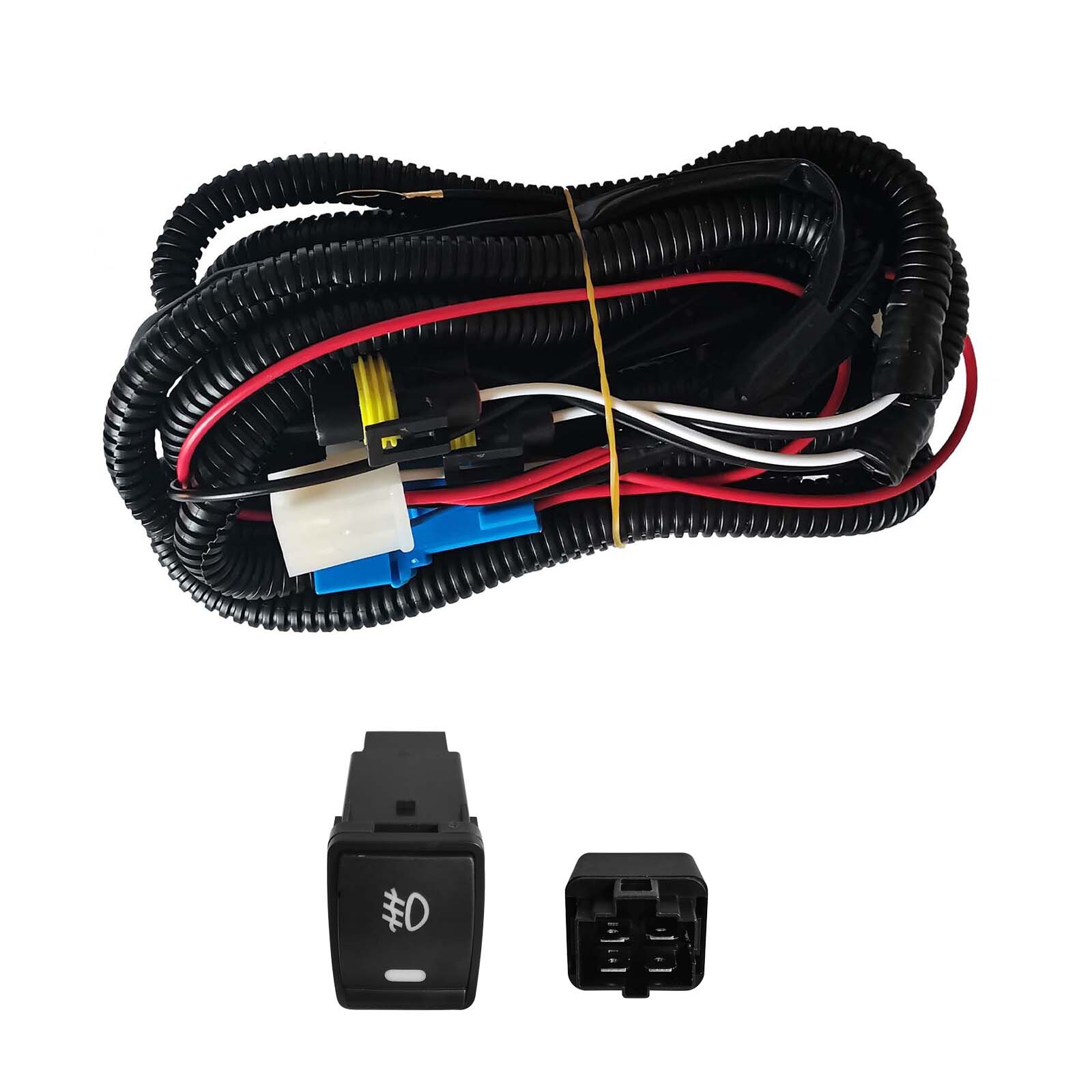 Pair Fog Light & Corner Turn Signal Lamp w/ Wiring For 2013-2015 Nissan Altima