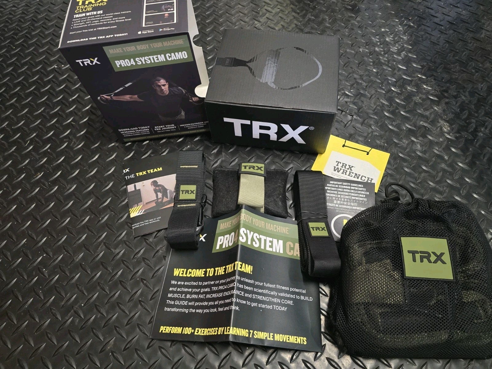 TRX Pro4 Camo Suspension Fitness Trainer