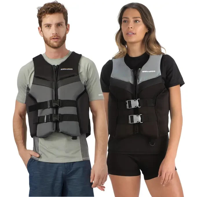 Sea-Doo OEM Airflow PFD Life Jacket Vest Large Black 2859840990