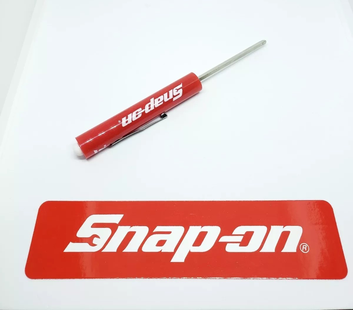 2x Snap-on Tools Pocket Screwdriver Reversible Flat Phillips