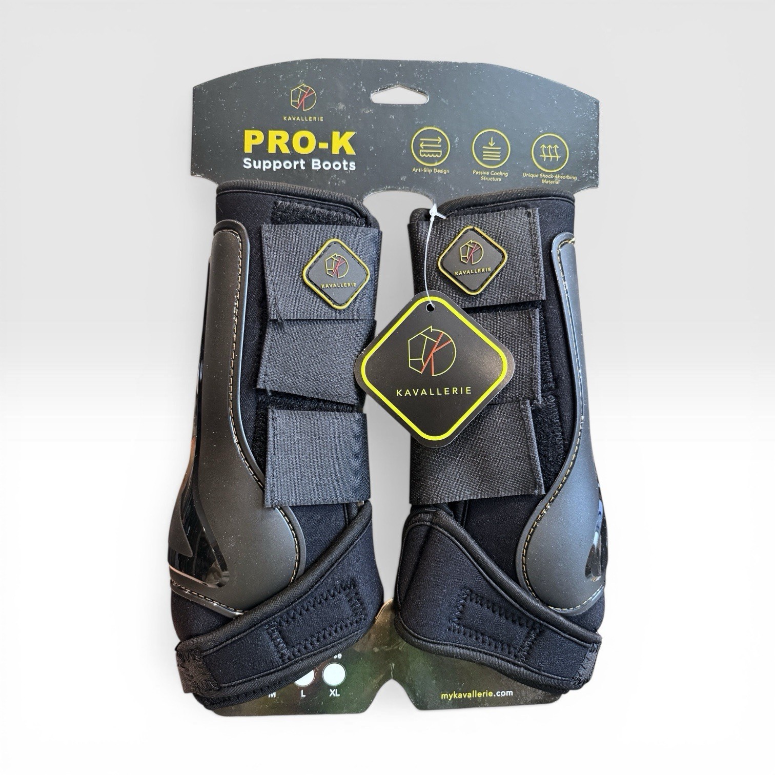 Kavallerie Pro-K Support Boots Medium Black Horse Leg Boots New