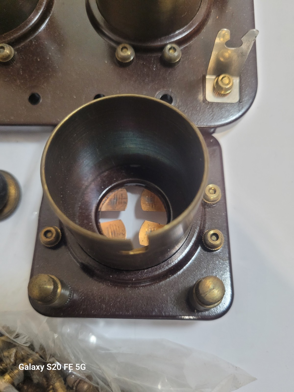 Atwater Kent Radio Parts Dial Breadboard Screws & tag Lot Antique 1920s