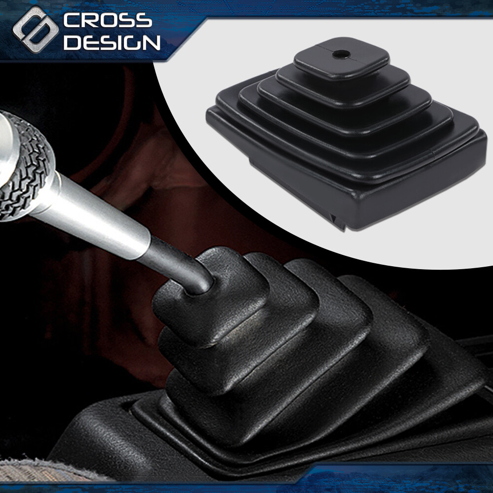 Fit For 1997-04 Jeep TJ Wrangler Manual Trans Shifter Boot & Retainer Bezel Kit