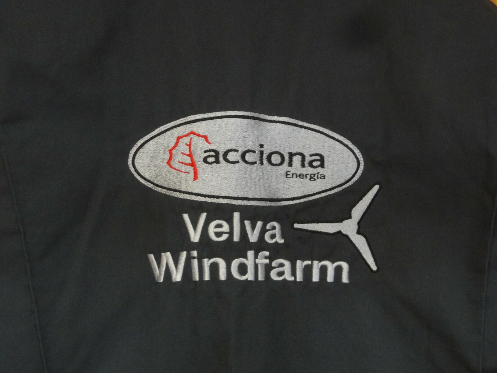 Red Kap Coveralls Acciona Velva Windfarm Logo Turbine Wind Farm Power Size 50-RG