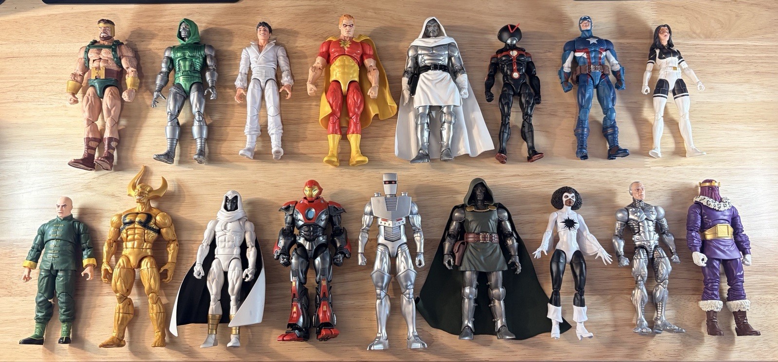 Marvel Action Figures Mixed Lot Thanos Captain America Accessories Comic Heroes