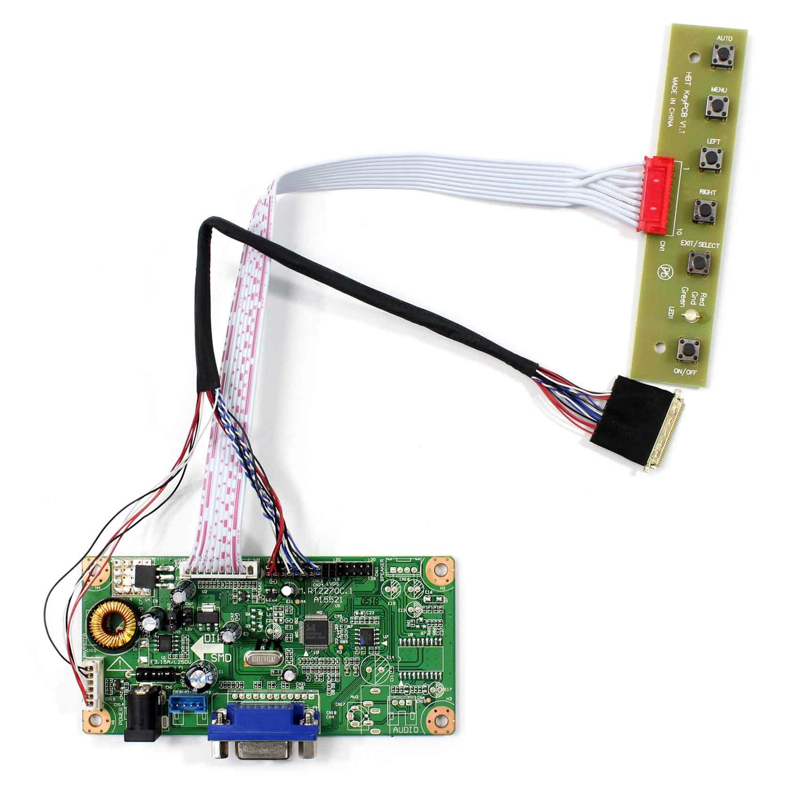 VGA LCD Controller Board Work For Different LCD Screen DIY LCD Monitor