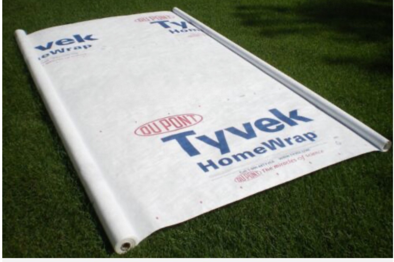 8 X 6 ft. DuPont Tyvek HomeWrap Sheet Moisture Barrier Tent Camping Footprint