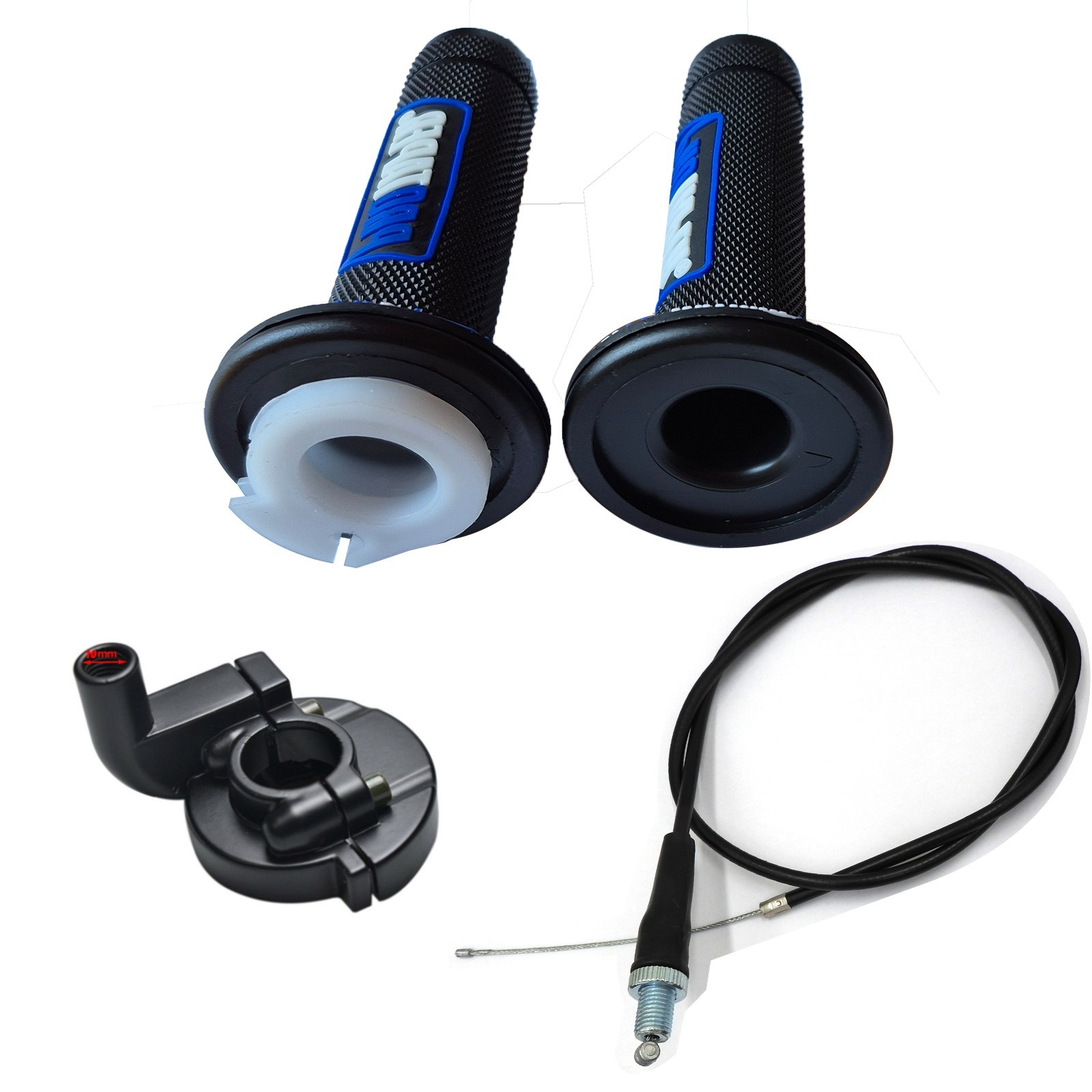 Throttle Grip Front Brake Cable Lever F Honda XR100R CRF100F CRF110F Dirt Bike