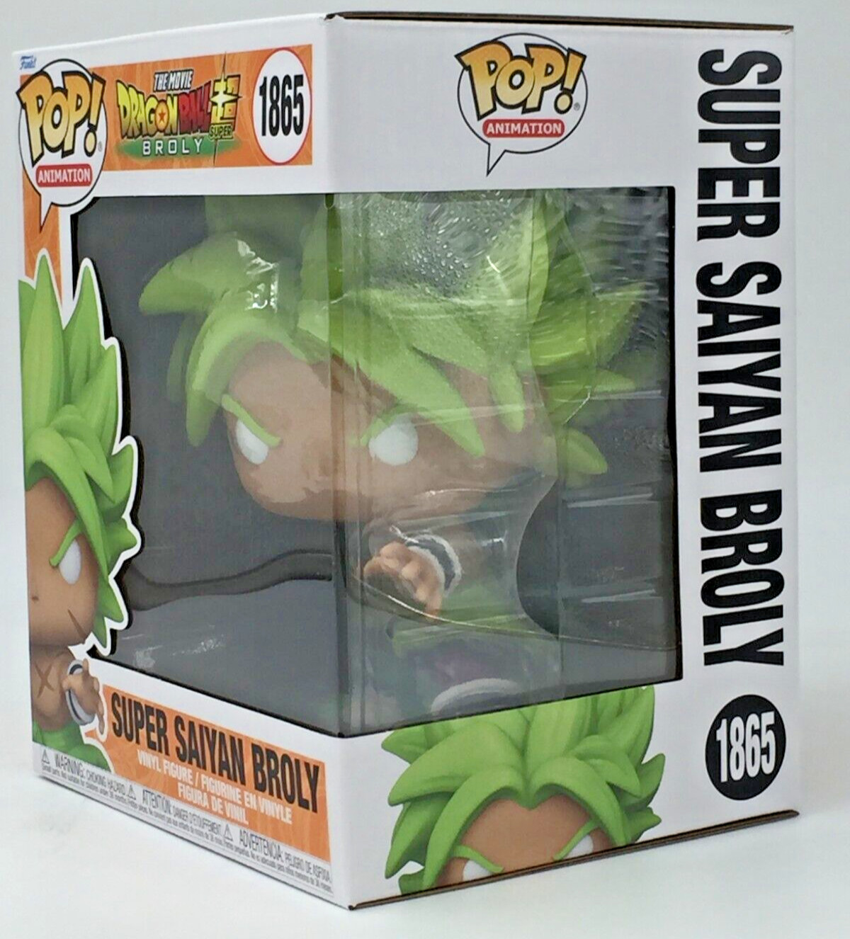 Funko Pop! Animation 6" Deluxe DBS Movie Broly Super Saiyan Broly #1865