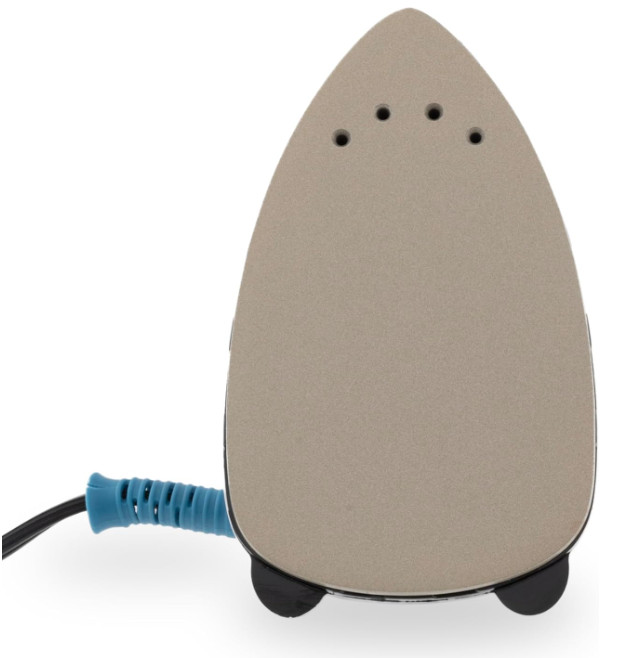 Mini plancha/vaporizador portátil, ideal para costura, quilting y viajes.