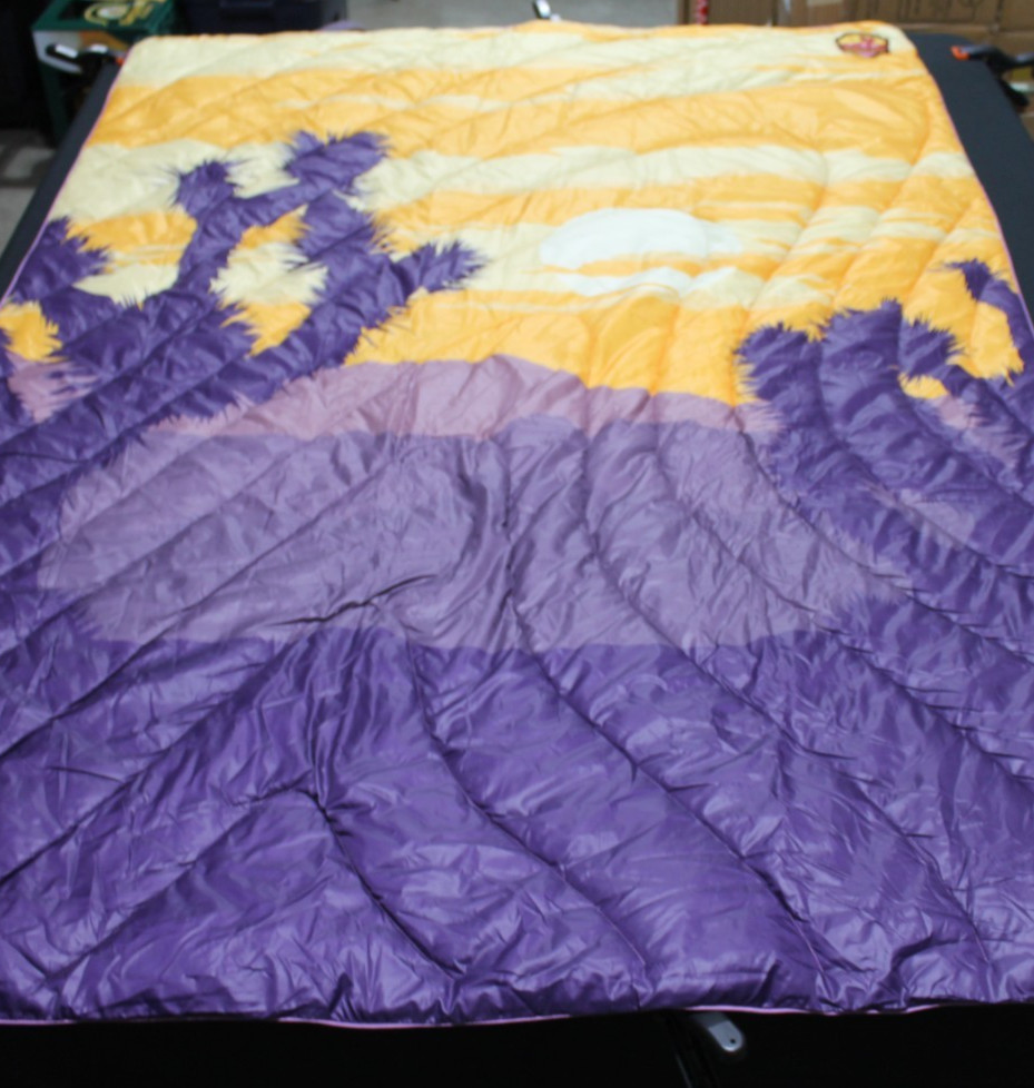 Rumpl Original Puffy Blanket Joshua Tree National Park Camping Outdoor