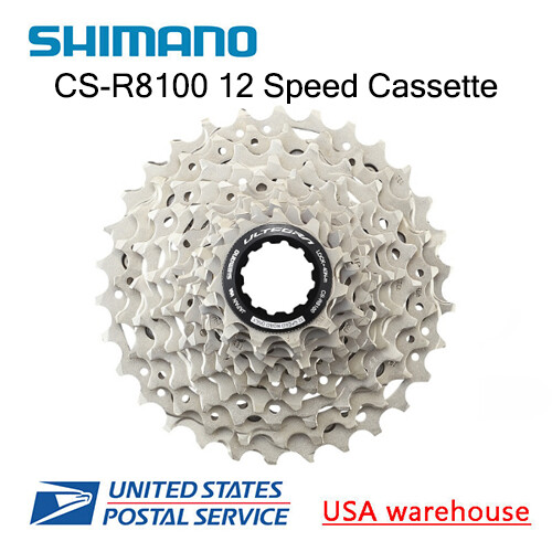 Shimano Ultegra CS-R8101 R8100 Hyperglide+ Cassette 12-Speed 30T 34T Silver