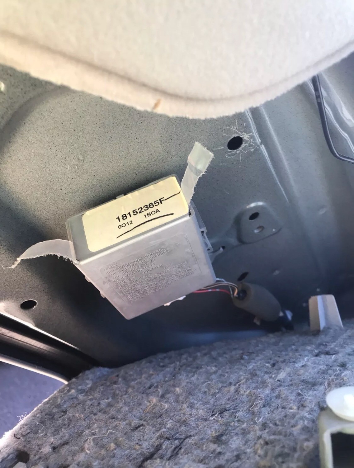 2002-06 Toyota Camry Keyless Entry Door Control Receiver Module DCR 89741-AA020