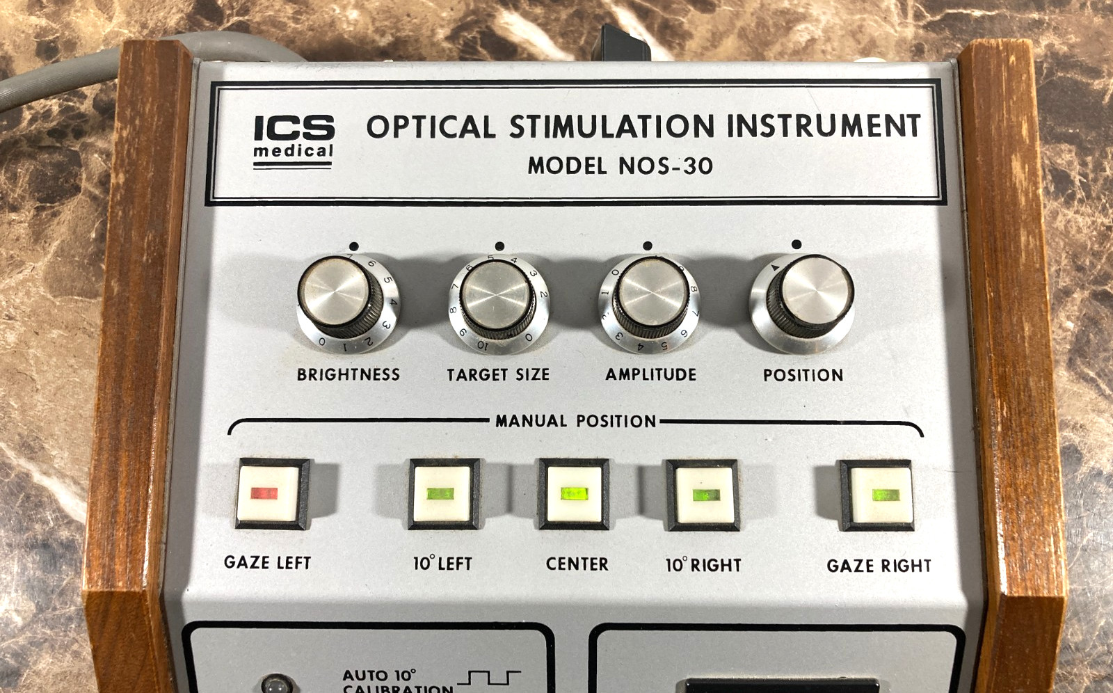 ICS Optical Stimulation Instrument NOS-30 Vintage Optometry Medical Equipment