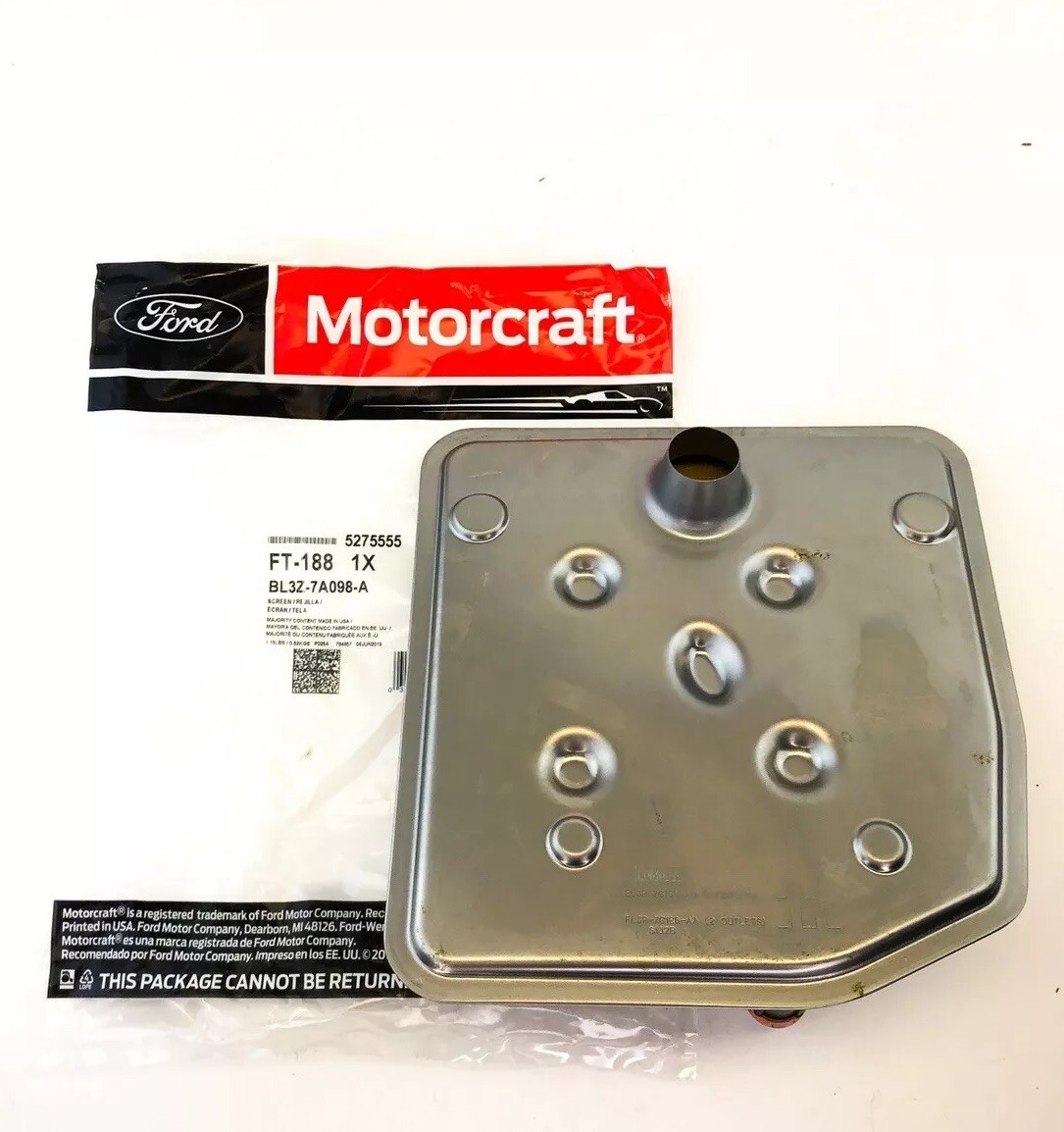 NEW Auto Trans Filter Kit-6R80 MOTORCRAFT FT-188 FAST BL3Z7A098A FT-188