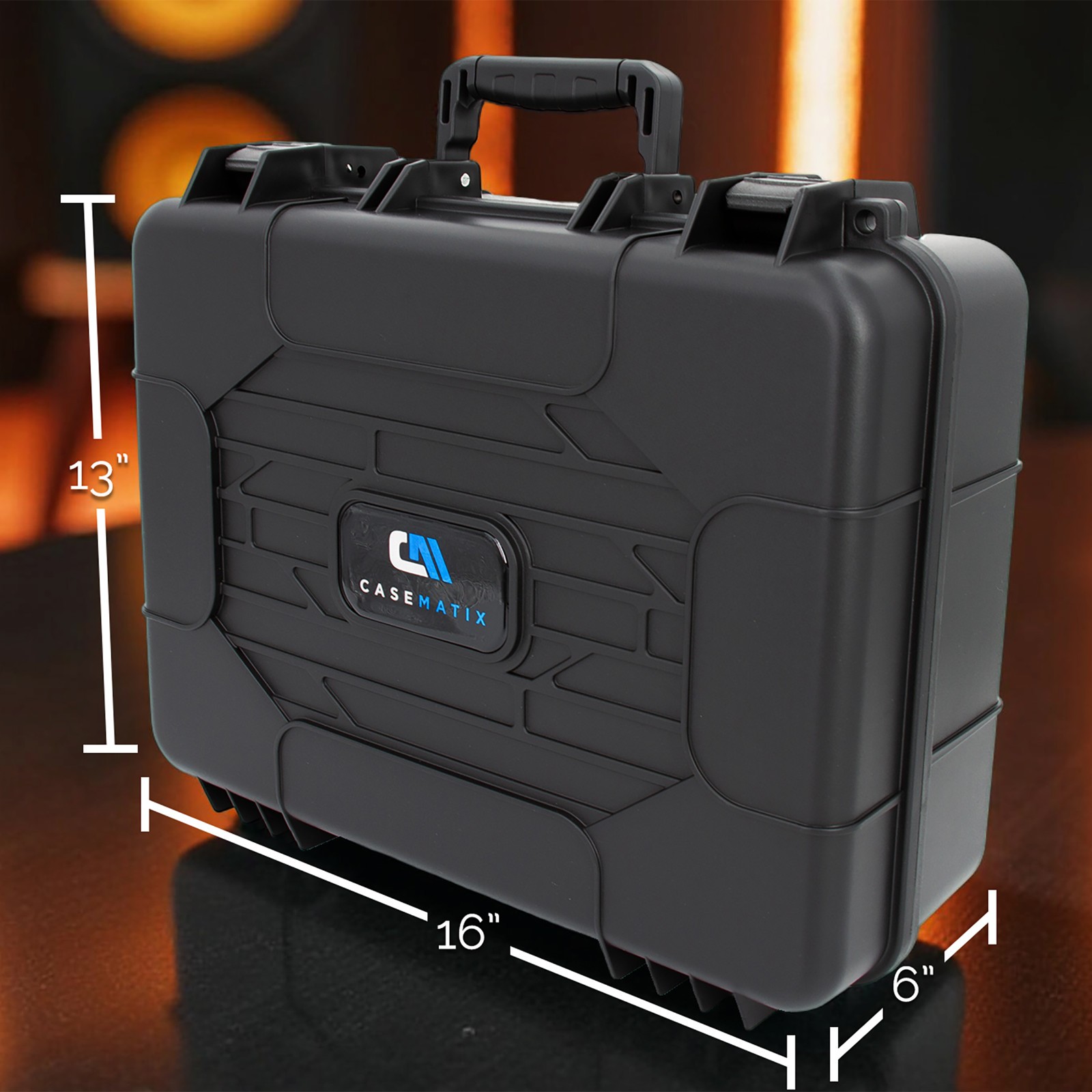 Casematix Mixer Case for Yamaha MG10XU MG10 MG06 - Shock-Absorbing Travel Bag