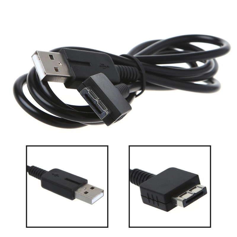 USB Charger Charging Data Sync Transfer Cable For Sony PlayStation PS Vita 1000