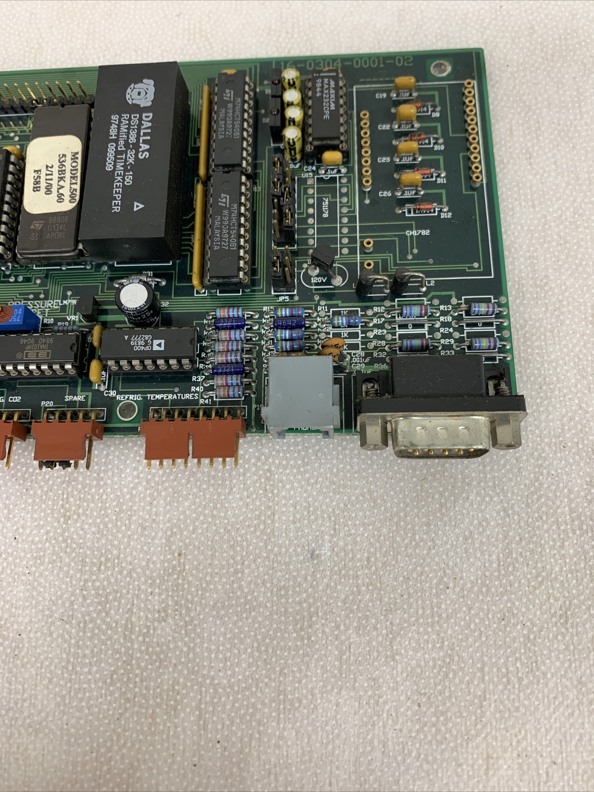 LANCER FBD500 Slushy Frozen Carbonated Beverage Dispenser Control Board Panel