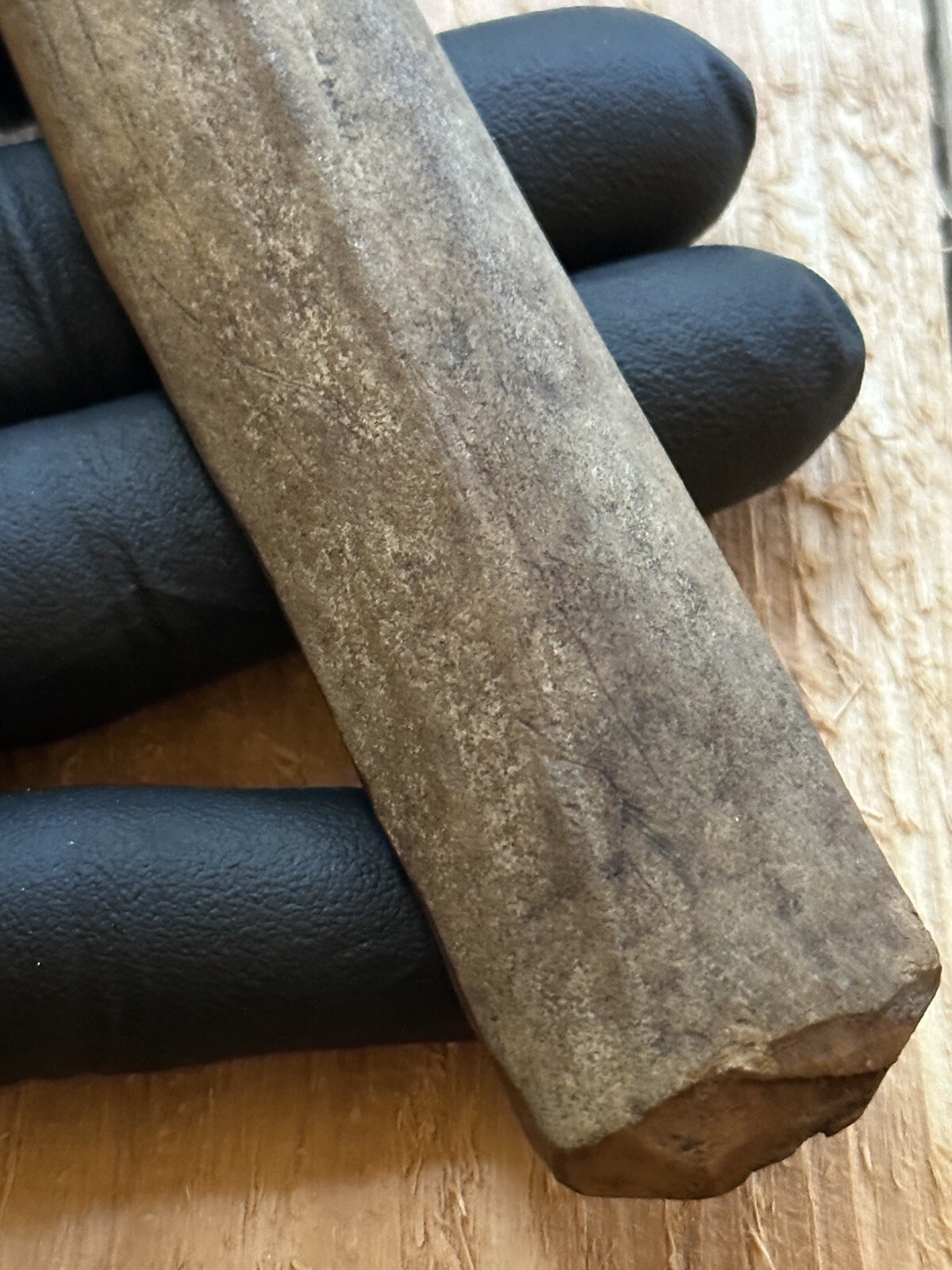 Tomachee Artifacts 👣 ESKIMO INUITS LARGE 7” FISHING NET GAUGE BERING SEA AK 🔥