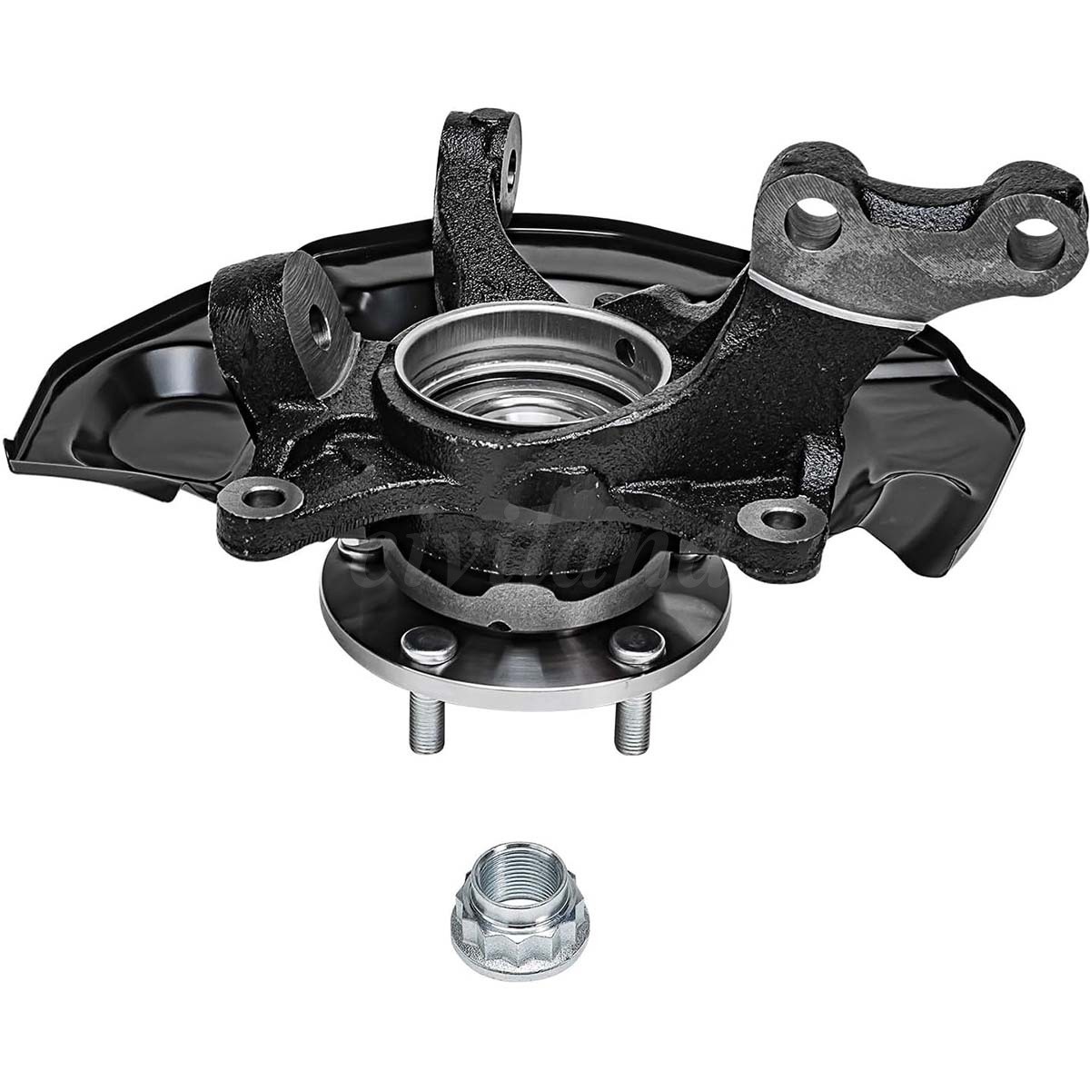 2x Front Wheel Hub Bearing Steering Knuckle Assembly for Toyota Sienna 2004-2010