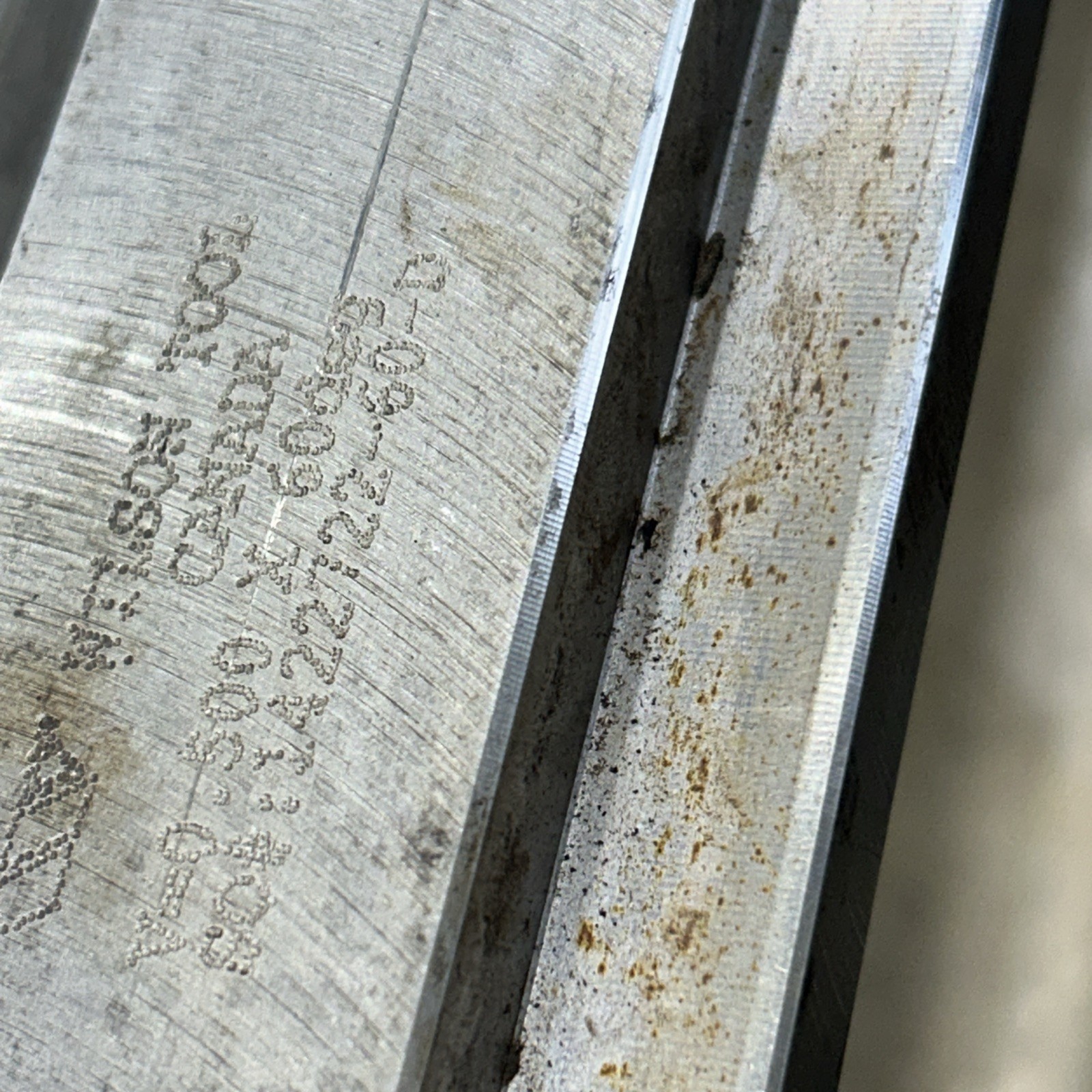 4’-16’Set Of 60 Degree Air Forming Brake Press Punch And Die. 3/16” Radius, 1/2”