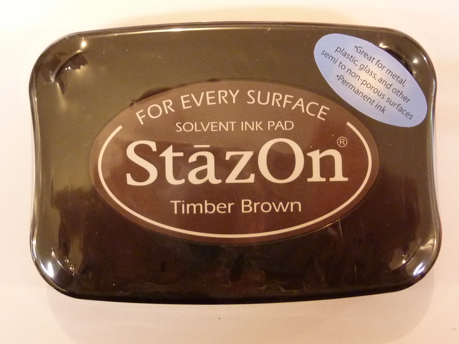 Staz-On Permanent Ink Stamp Pad, Acid Free, Archival, by Tsukineko, your choice