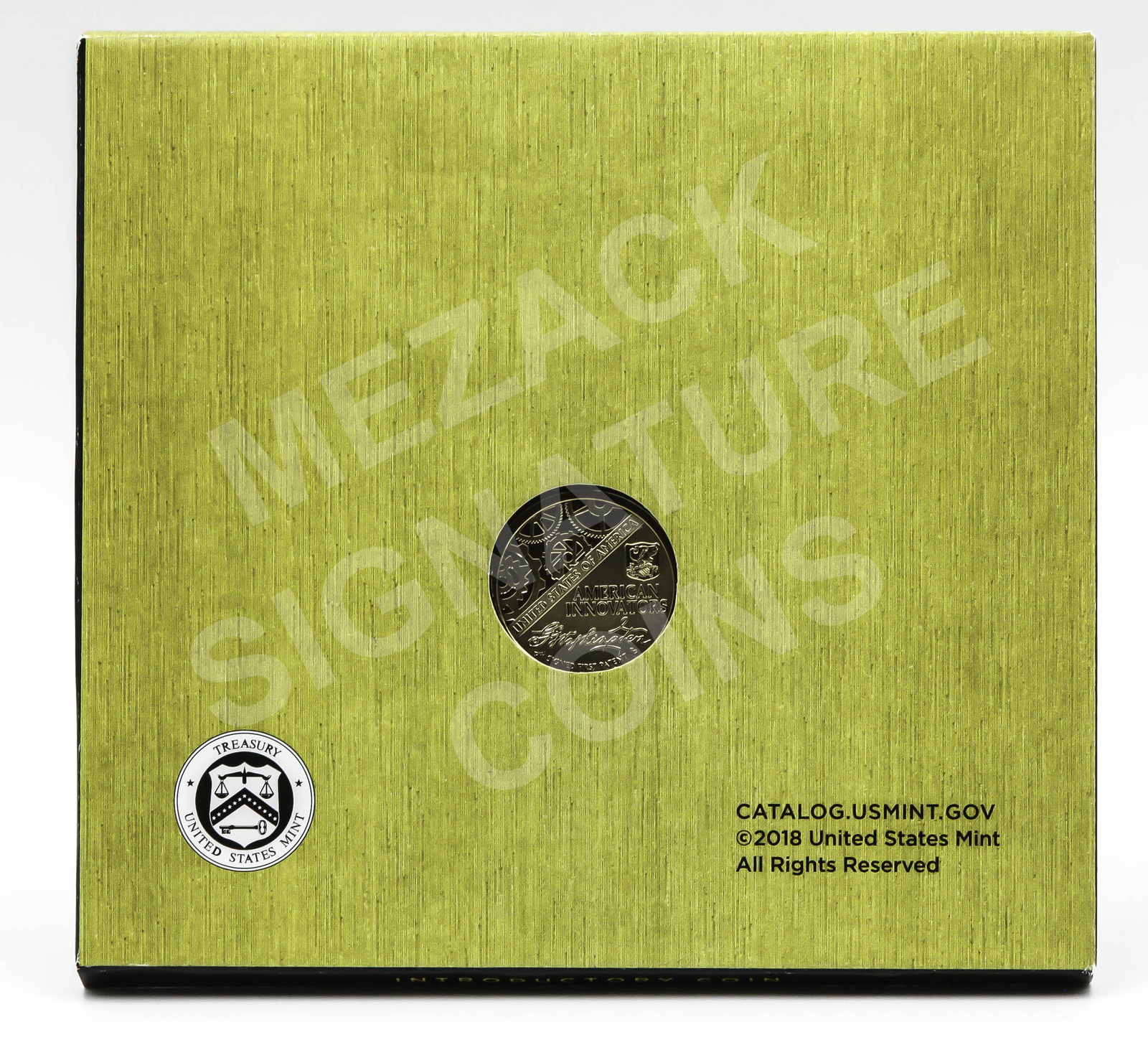 2018 American Innovation Introductory $1 Reverse Proof Coin OGP Limited edition