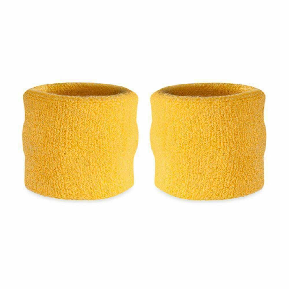 Suddora Kids Wristbands Pair - Athletic Cotton Terrycloth Wrist Sweatbands