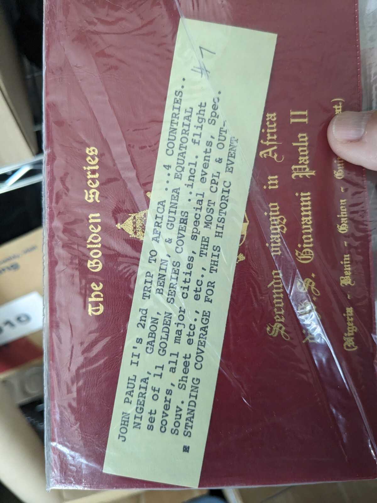 Pope John Paul II, The Golden Series Trip to Africa Nigeria Benin 11 Covers Plus