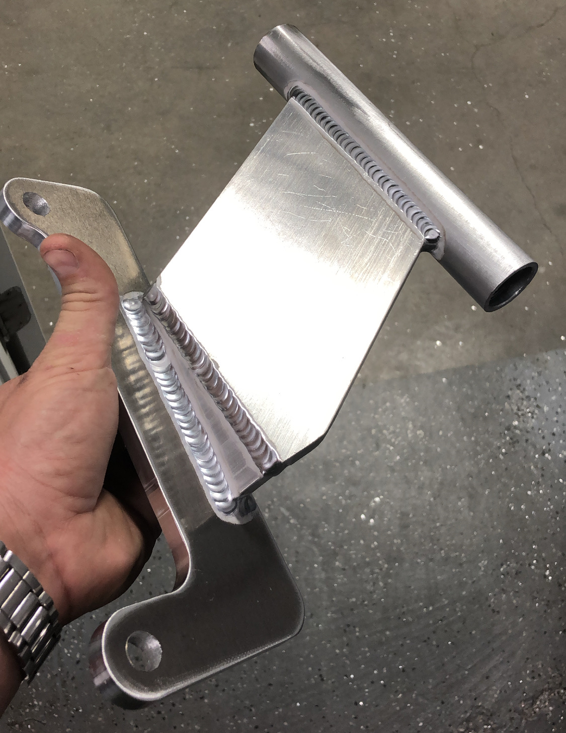 Cajun Anchor - Shallow Water Anchor - Motor Mount Bracket by Halk Marine Fab