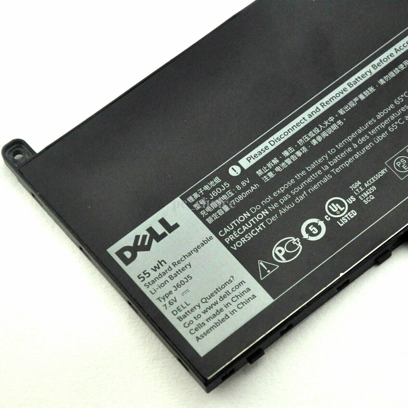 Genuine J60J5 Battery for Dell Latitude E7270 E7470 MC34Y 242WD GG4FM 451-BBSX