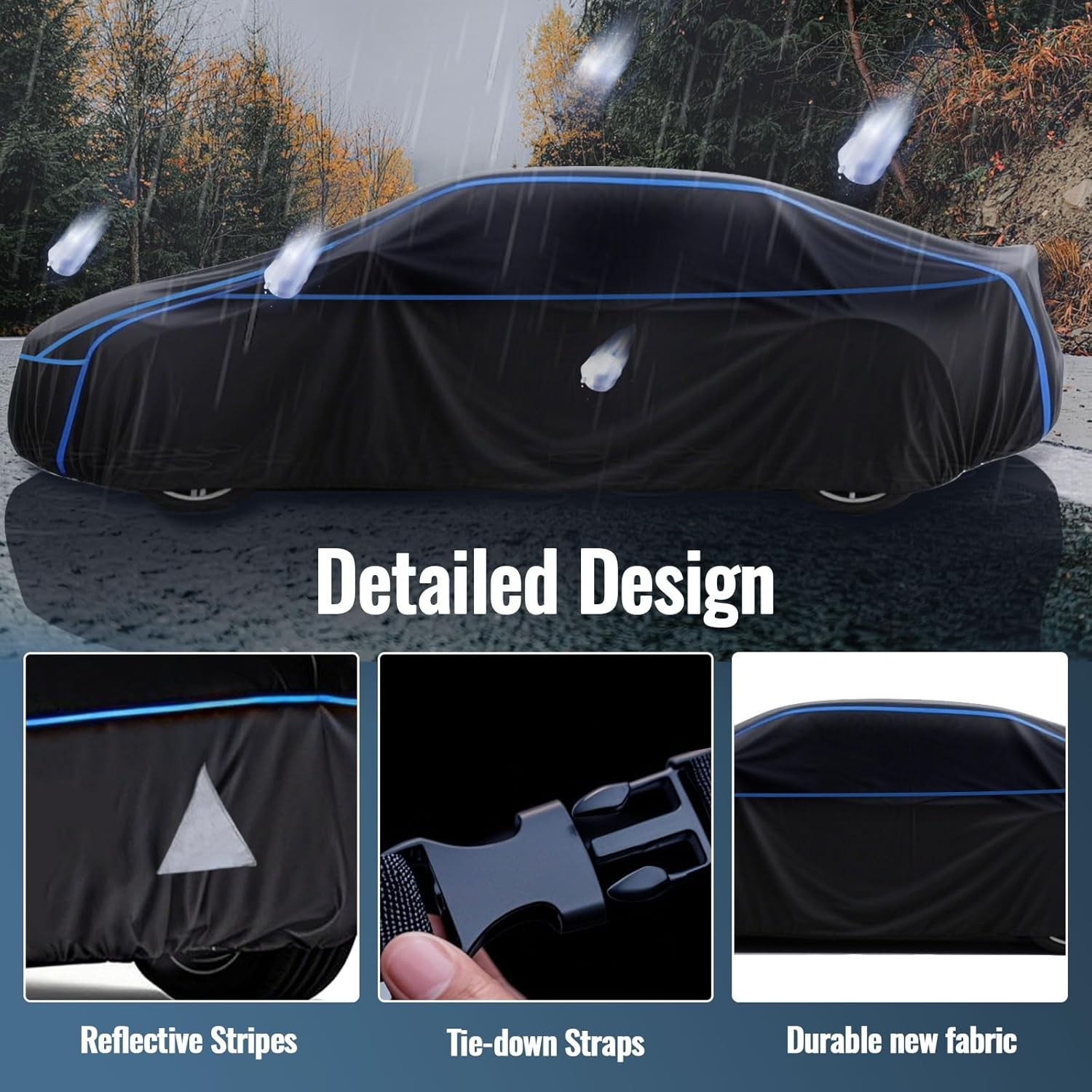 Hail Protector Car Cover, Windshield Hail Protectors, Anti Hail Thickened Multi-